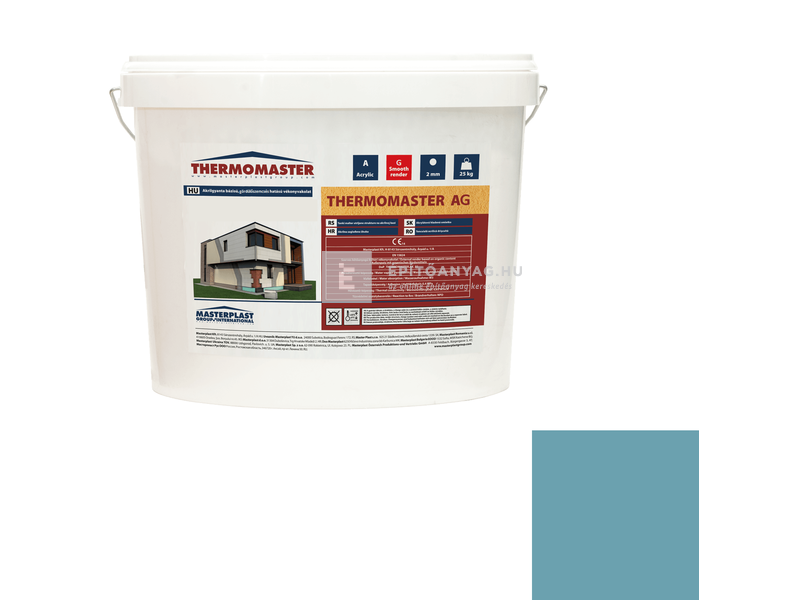 MP Thermomaster Akril vékonyvakolat, gördülőszemcsés 2 mm 36-C, 25 kg
