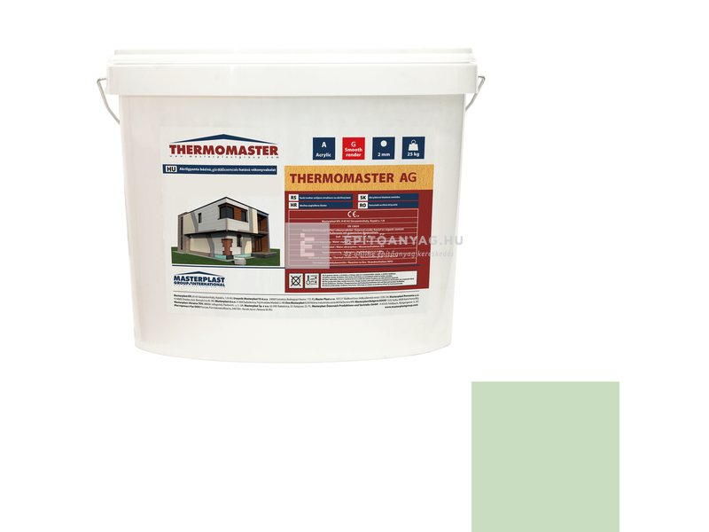 MP Thermomaster Akril vékonyvakolat, gördülőszemcsés 2 mm 40-E, 25 kg