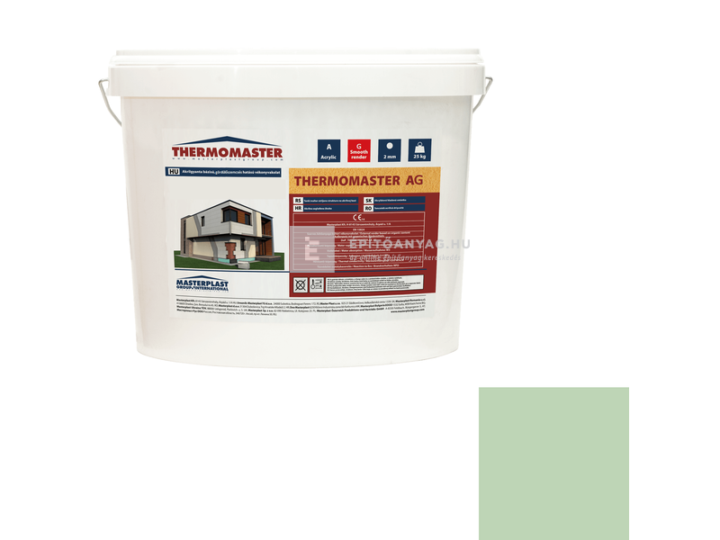 MP Thermomaster Akril vékonyvakolat, gördülőszemcsés 2 mm 41-D, 25 kg