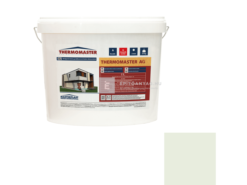 MP Thermomaster Akril vékonyvakolat, gördülőszemcsés 2 mm 41-F, 25 kg