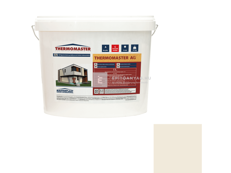 MP Thermomaster Akril vékonyvakolat, gördülőszemcsés 2 mm 42-F, 25 kg