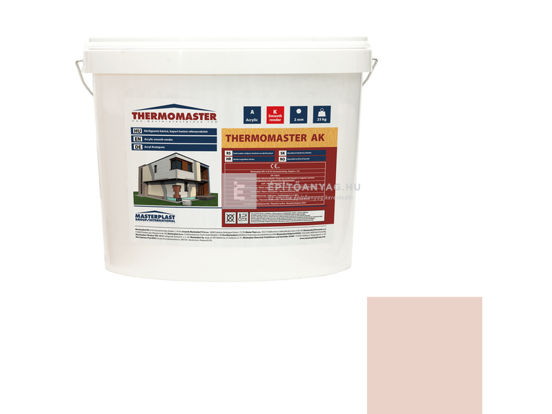 MP Thermomaster Akril vékonyvakolat, kapart 2 mm 13-E, 25 kg