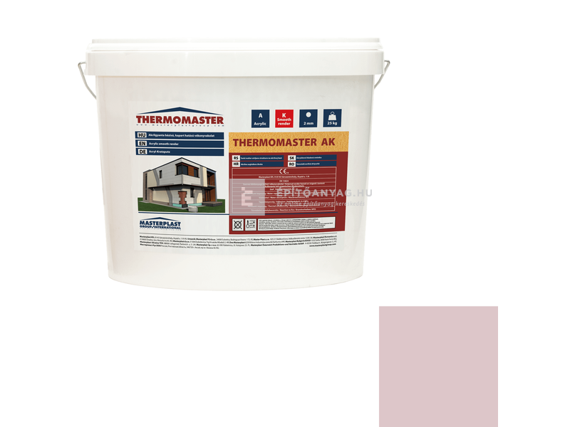 MP Thermomaster Akril vékonyvakolat, kapart 2 mm 27-E, 25 kg
