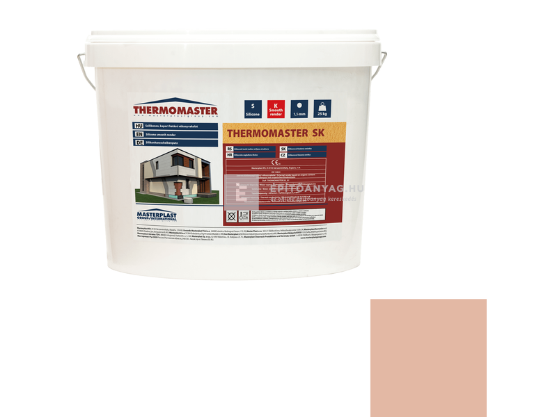 MP Thermomaster Szilikon vékonyvakolat, kapart 1,5 mm 12-D, 25kg
