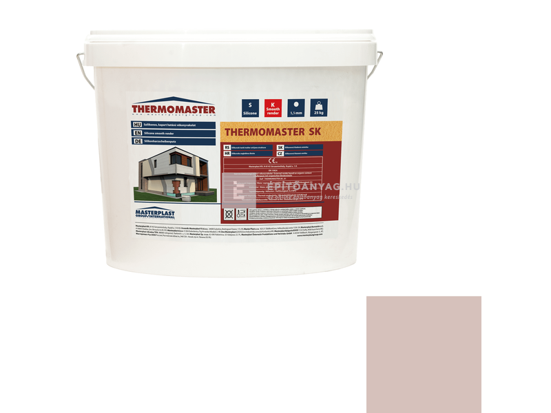 MP Thermomaster Szilikon vékonyvakolat, kapart 1,5 mm 14-E, 25 kg
