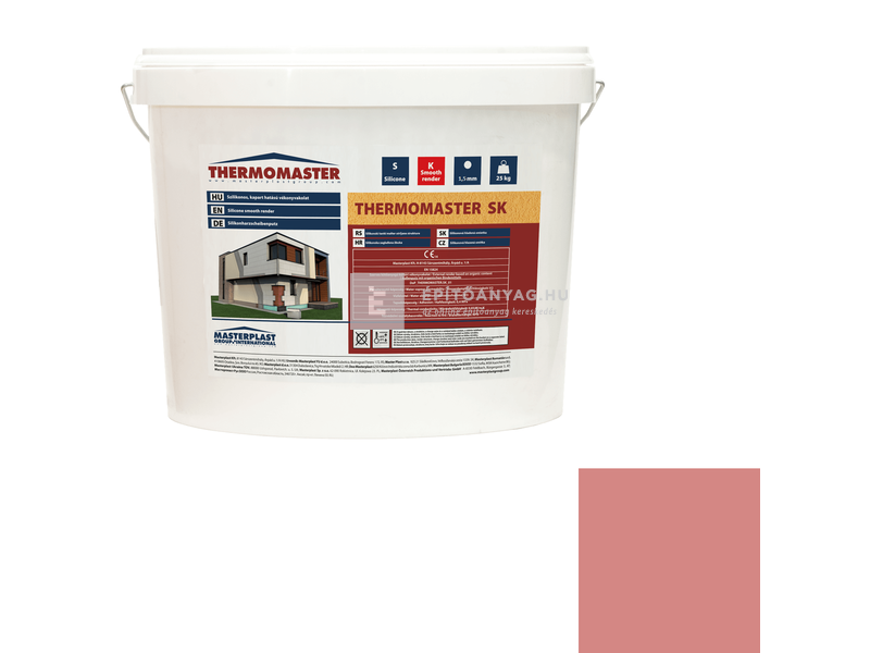 MP Thermomaster Szilikon vékonyvakolat, kapart 1,5 mm 21-D, 25 kg