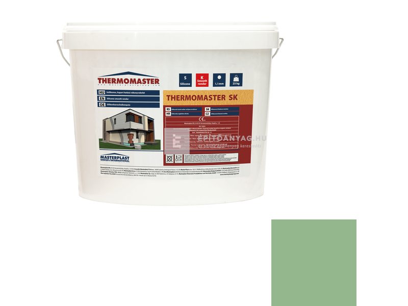 MP Thermomaster Szilikon vékonyvakolat, kapart 1,5 mm 40-C, 25 kg