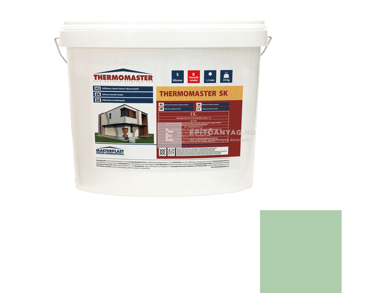 MP Thermomaster Szilikon vékonyvakolat, kapart 1,5 mm 40-D, 25 kg