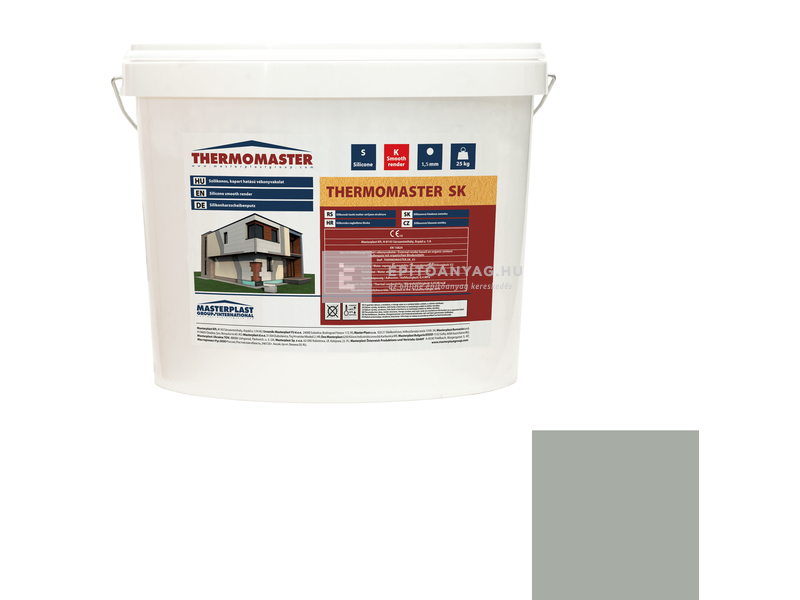 MP Thermomaster Szilikon vékonyvakolat, kapart 1,5 mm 45-C, 25 kg