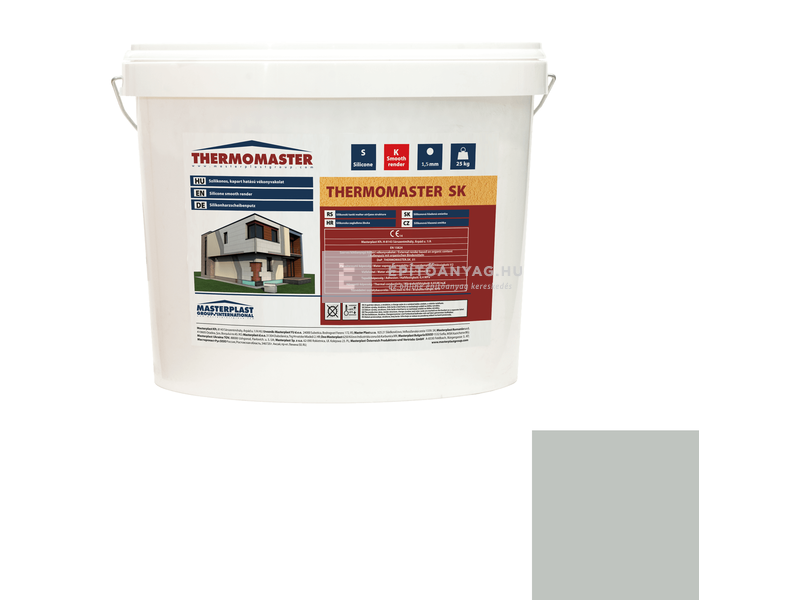 MP Thermomaster Szilikon vékonyvakolat, kapart 1,5 mm 45-D, 25 kg