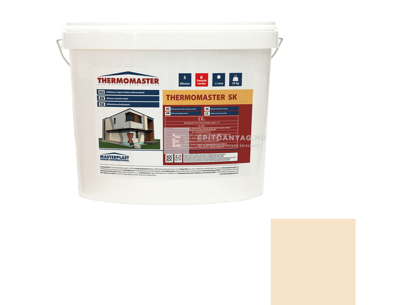 MP Thermomaster Szilikon vékonyvakolat, kapart 1,5 mm 48-E, 25 kg
