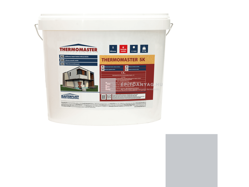 MP Thermomaster Szilikon vékonyvakolat, kapart 1,5 mm 50-F, 25 kg