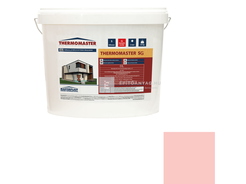 MP Thermomaster Szilikon vékonyvakolat, gördülőszemcsés 2 mm 22-F, 25 kg