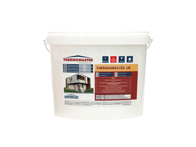 MP Thermomaster Szilikon vékonyvakolat, kapart 2 mm, 25 kg
