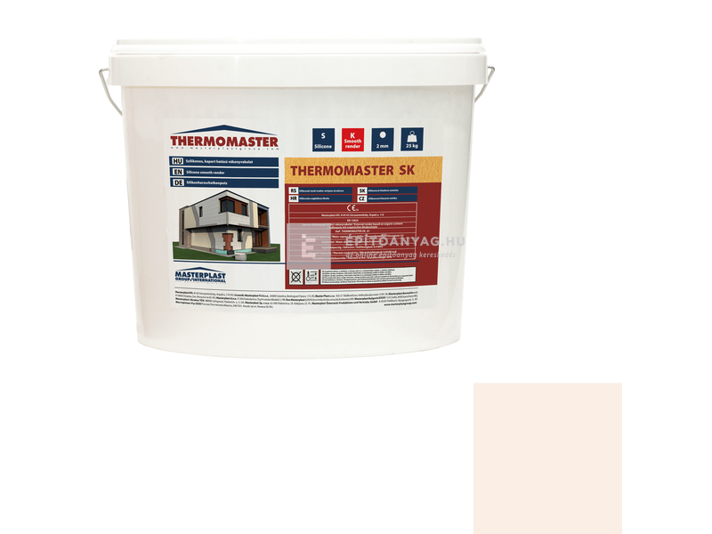 MP Thermomaster Szilikon vékonyvakolat, kapart 2 mm 08-F, 25 kg