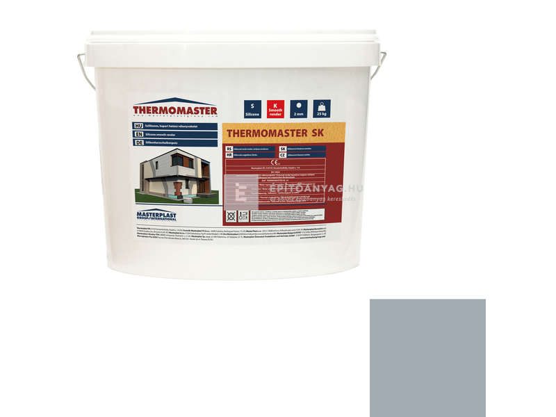 MP Thermomaster Szilikon vékonyvakolat, kapart 2 mm 50-E, 25 kg