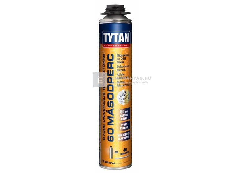 Masterplast Selena Tytan 60 Másodperc ragasztóhab pisztolyos 750 ml