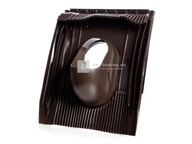 Klöber műanyag alapcserép, univerzális, DN100 barna