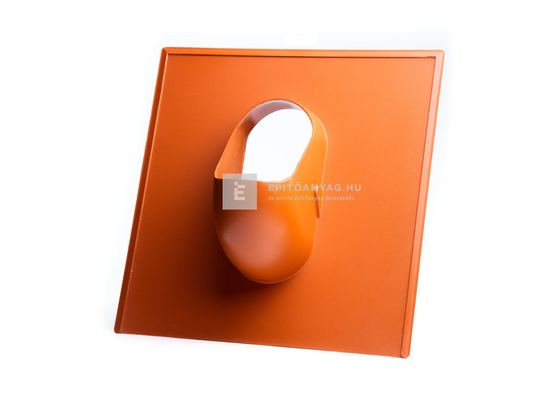 Klöber műanyag alapcserép zsindely/pala 40x40 cm téglavörös