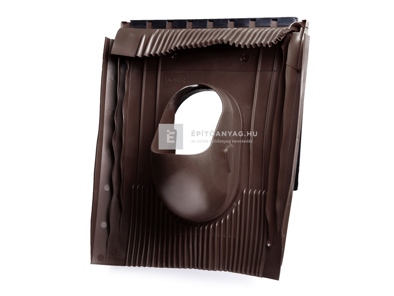 Klöber műanyag alapcserép, univerzális, DN125 barna