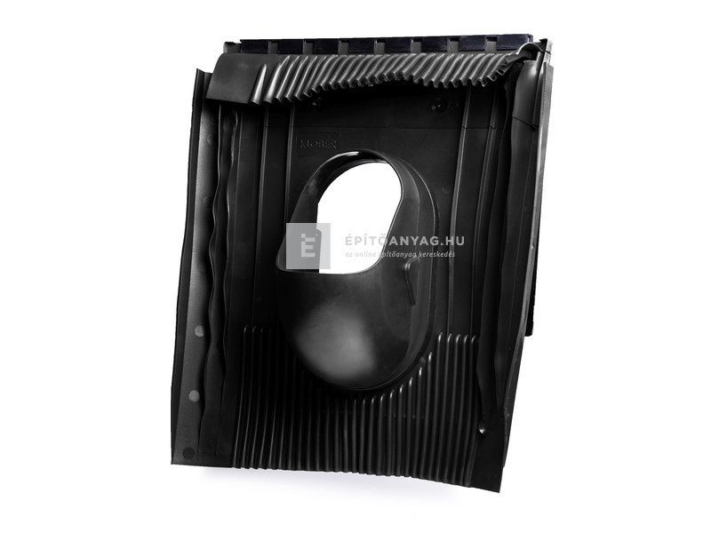 Klöber műanyag alapcserép, univerzális, DN125 antracit