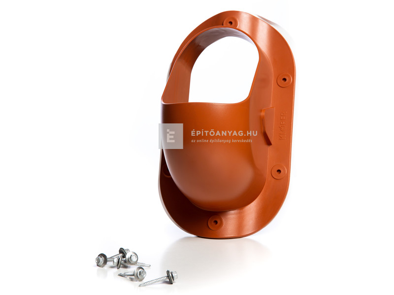 Klöber műanyag átvezető elem Zafír 400/Lindab cserepeslemezhez téglavörös