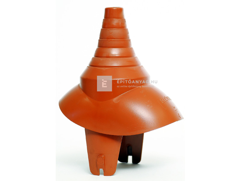 Antenna kivezető elem 22-70 mm téglavörös