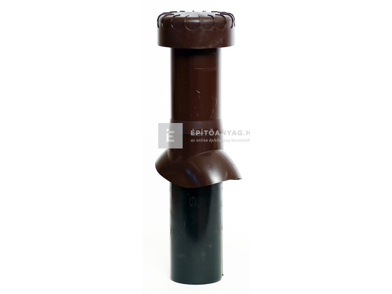 Szellőzőcső DN100 barna