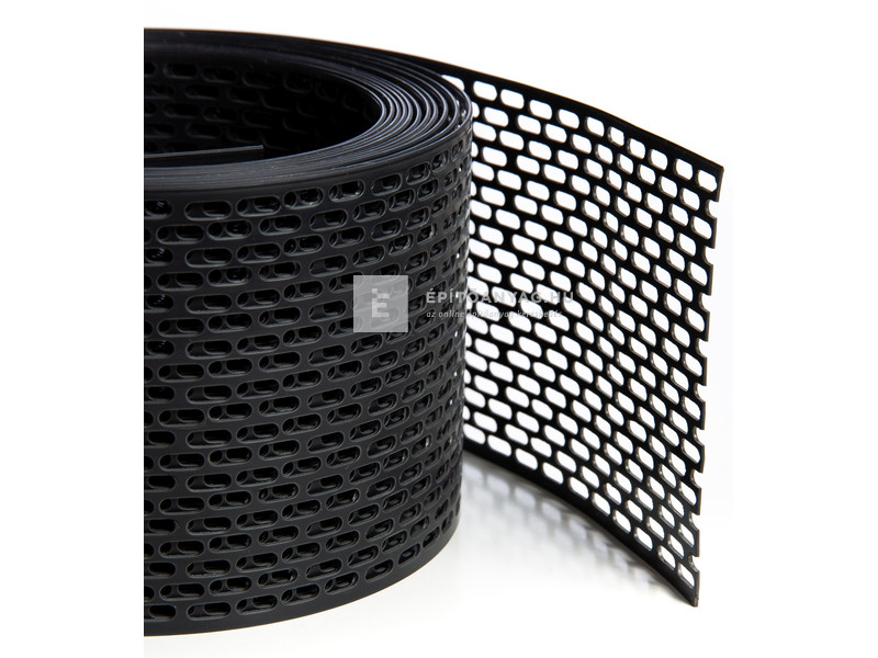 Klöber ereszszellőző szalag fekete 10 cm x 5 m