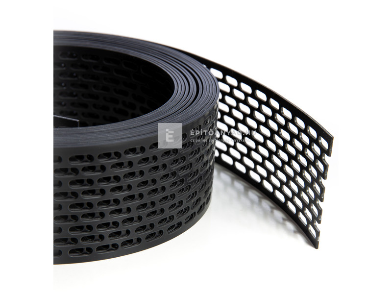 Ereszszellőző szalag fekete 5 cm x 5 m