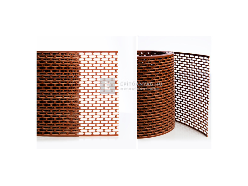 Klöber ereszszellőző szalag téglavörös 15 cm x 5 m