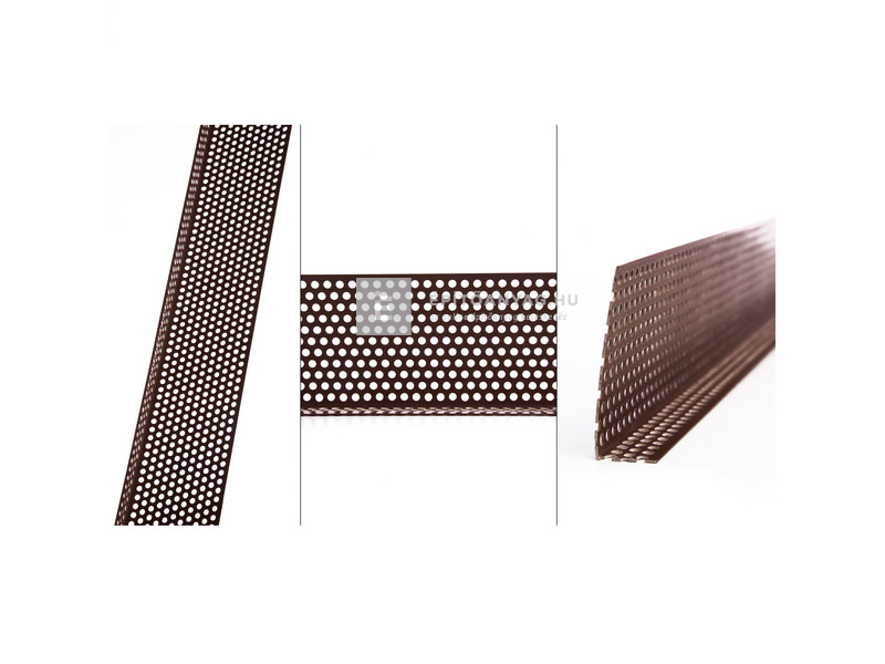 Ereszszellőző elem barna 30/90 mm x 2,5 m