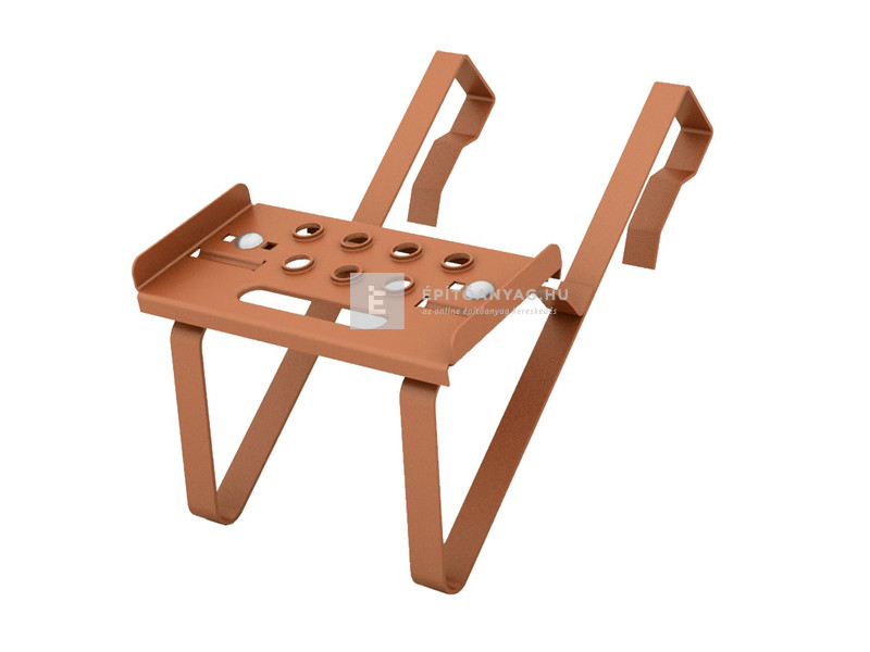 Klöber tetőlépcső tipegő téglavörös 25x13 cm