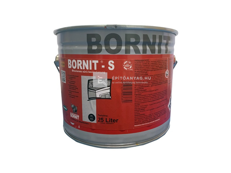 Kemikál Bornit S bitumenes sűrű bevonóanyag 25 l