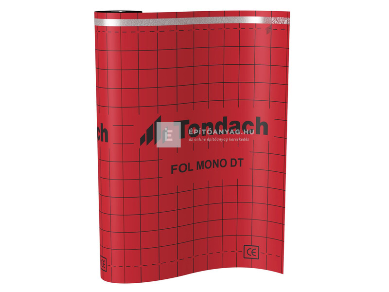 Tondach Tuning Fol Mono DT páraáteresztő alátétfólia 180 g, 2 ragasztósávval, 75 m2