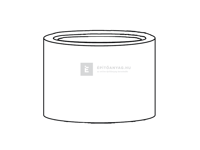 KK Kavics Atlasz Aknamagasító gyűrű 80x75/9 cm
