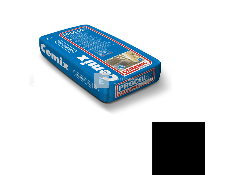 Cemix ProCol+ fugázó 2-10 mm fekete 2 kg