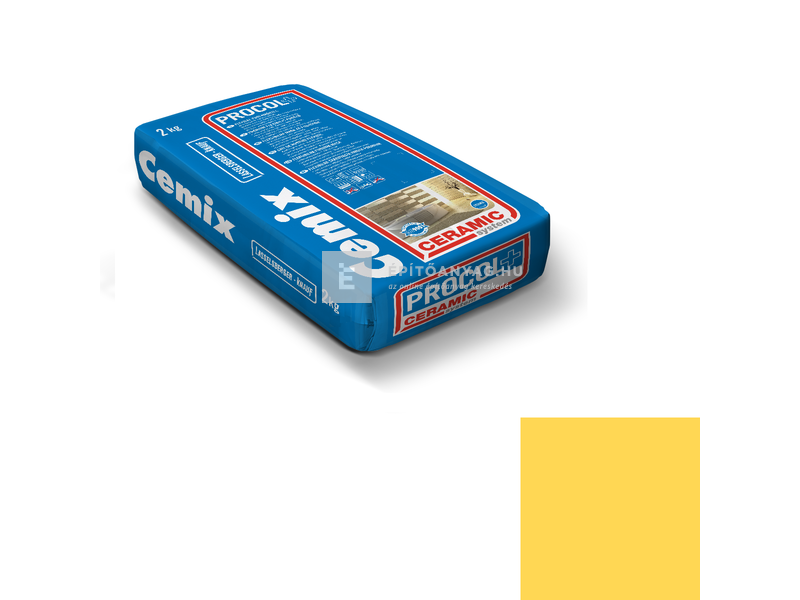 Cemix ProCol+ fugázó 2-10 mm sárga 2 kg