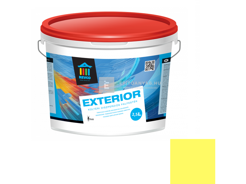 Revco Exterior Homlokzatfesték canari 4, 2,5 l