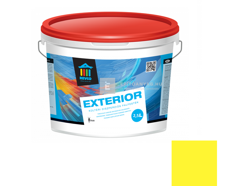 Revco Exterior Homlokzatfesték canari 5, 2,5 l
