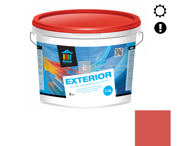 Revco Exterior Homlokzatfesték rouge 5, 2,5 l