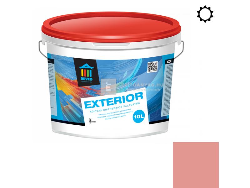 Revco Exterior Homlokzatfesték rouge 3, 10 l