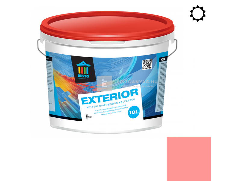 Revco Exterior Homlokzatfesték scarlet 3, 10 l