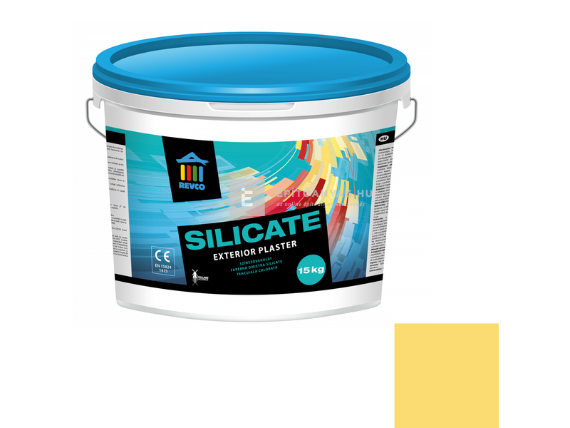 Revco Szilikát Struktúra Vékonyvakolat, gördülőszemcsés 2 mm olive 4, 15 kg