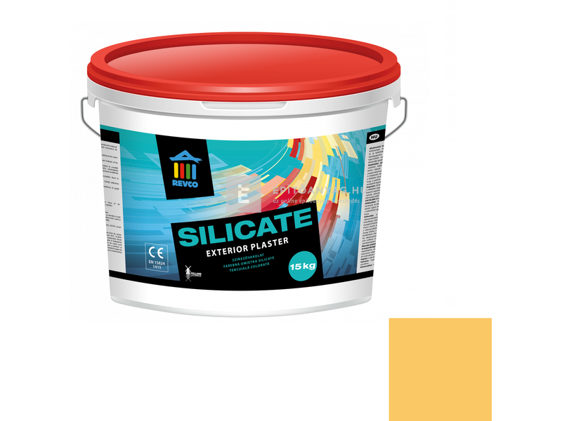 Revco Szilikát Spachtel Vékonyvakolat, kapart 1,5 mm ginger 5, 15 kg