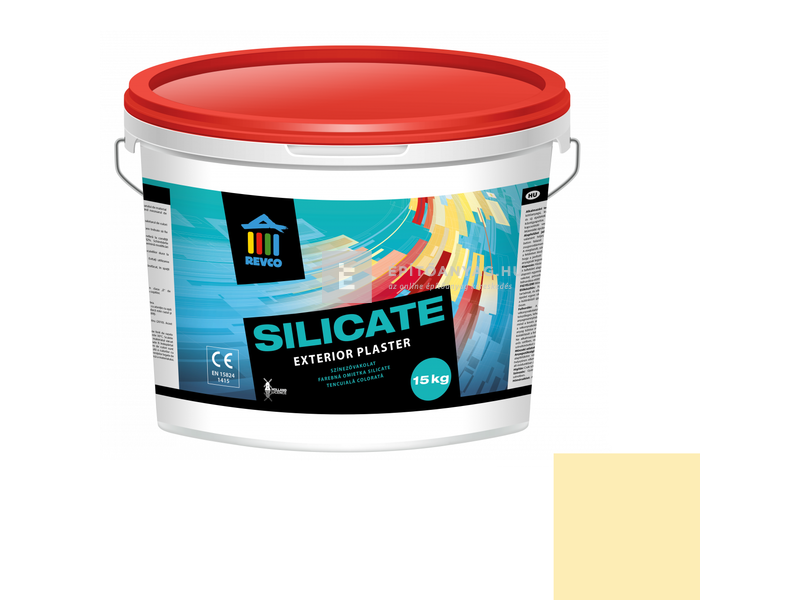 Revco Szilikát Spachtel Vékonyvakolat, kapart 1,5 mm olive 2, 15 kg