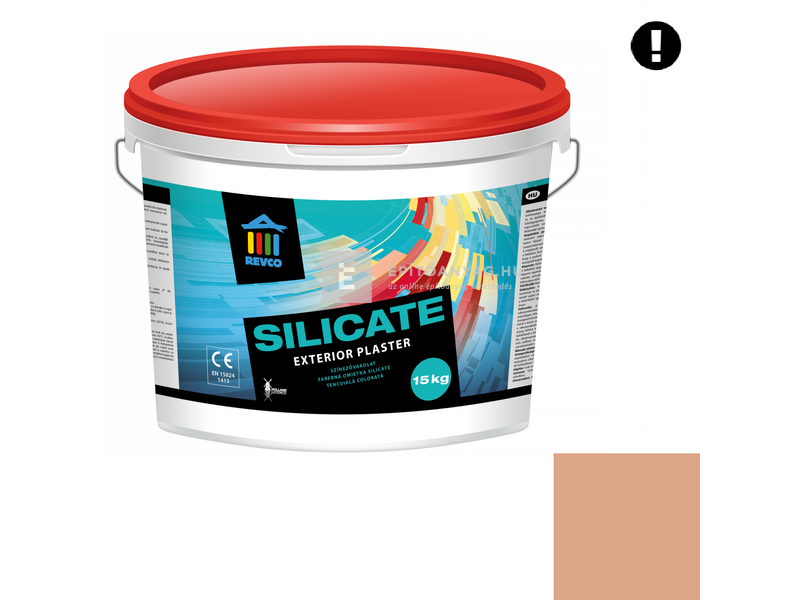 Revco Szilikát Spachtel Vékonyvakolat, kapart 1,5 mm pilvax 4, 15 kg