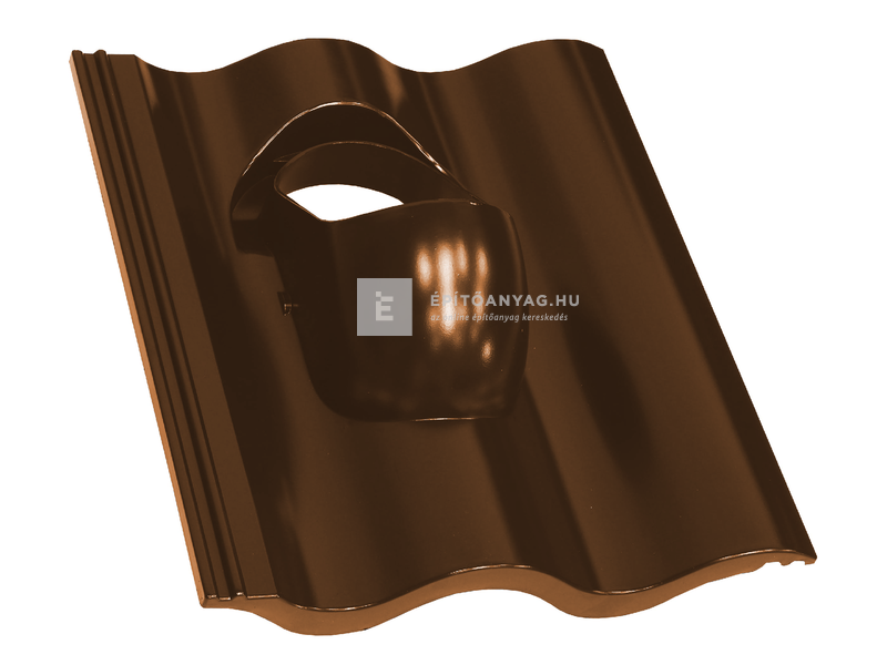 Terrán Synus műanyag alapcserép DN110 barna