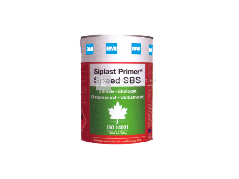 Villas Siplast Primer Speed SBS oldószeres bitumenes kellősítő 10 l