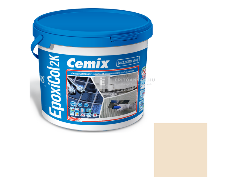 Cemix-LB-Knauf EpoxiCol 2K epoxi fugázó jázmin 7 kg